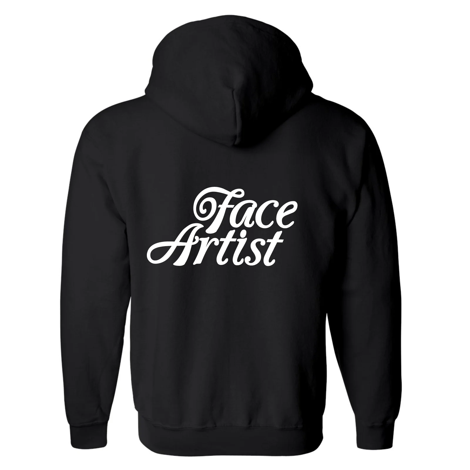 FULL-ZIP HOODED SWEATSHIRT - Face Artist