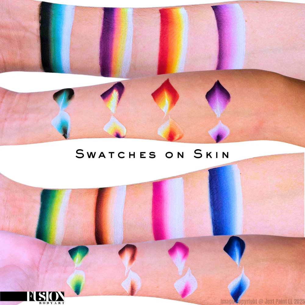 Fusion Body Art - Face Painting Palette | Thin Strokes Candy Palette - Image 5