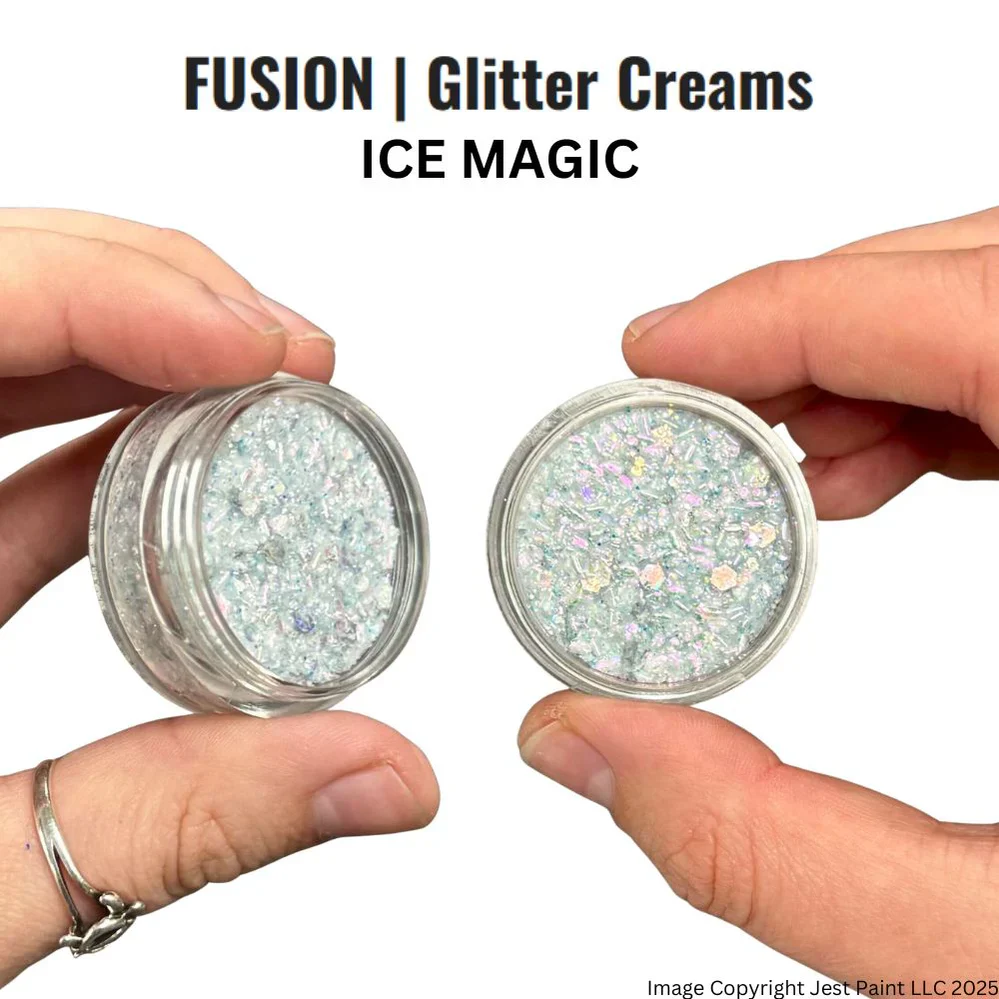 Fusion Body Art | Glitter Creams - Ice Magic 10ml - Image 3