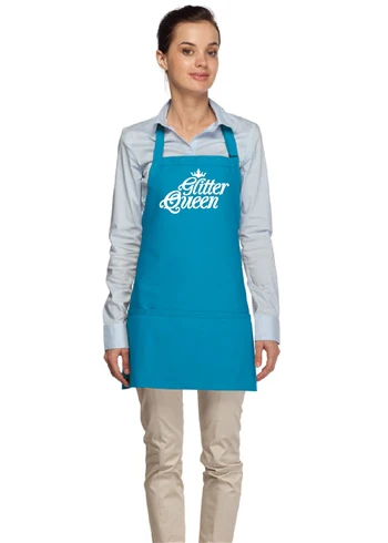 Glitter Queen Apron 3-Pocket apron - Image 3