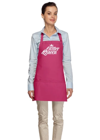 Glitter Queen Apron 3-Pocket apron - Image 4