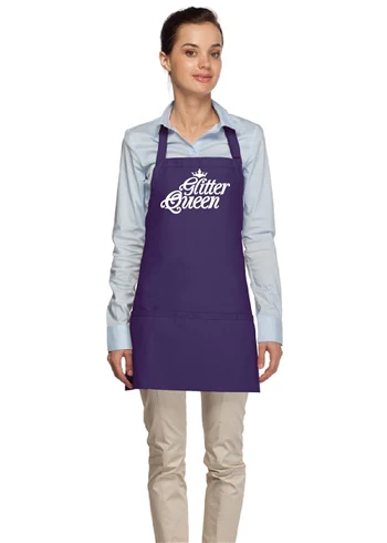Glitter Queen Apron 3-Pocket apron - Image 5