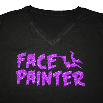 Halloween Shirt - Purple Letters