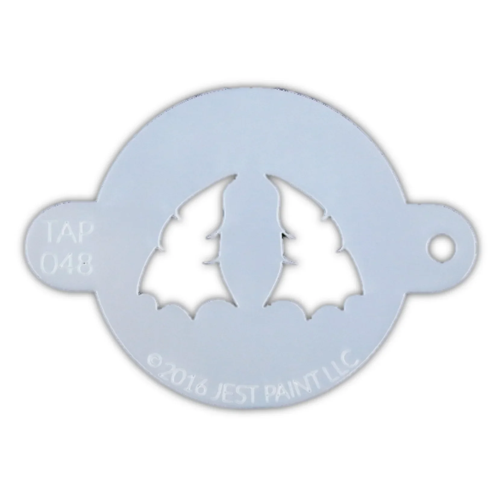 TAP48 face Painting Stencil - Horns