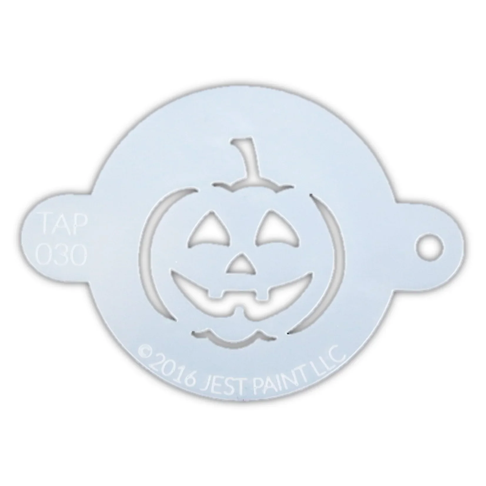 TAP30 face Painting Stencil - face Painting Stencil - Jack O'Lantern