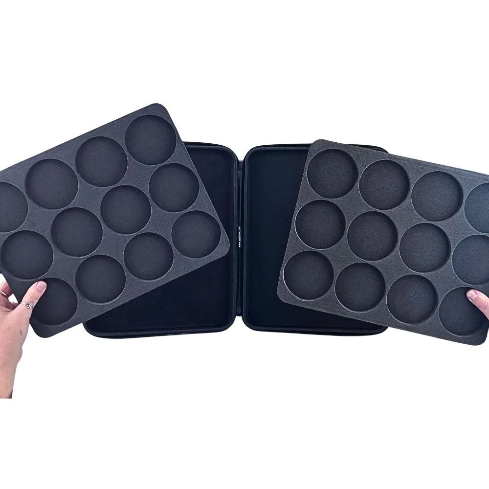 Jest Paint | Ultimate Professional Face Painting Case with Two Removable Foam Inserts - Image 3