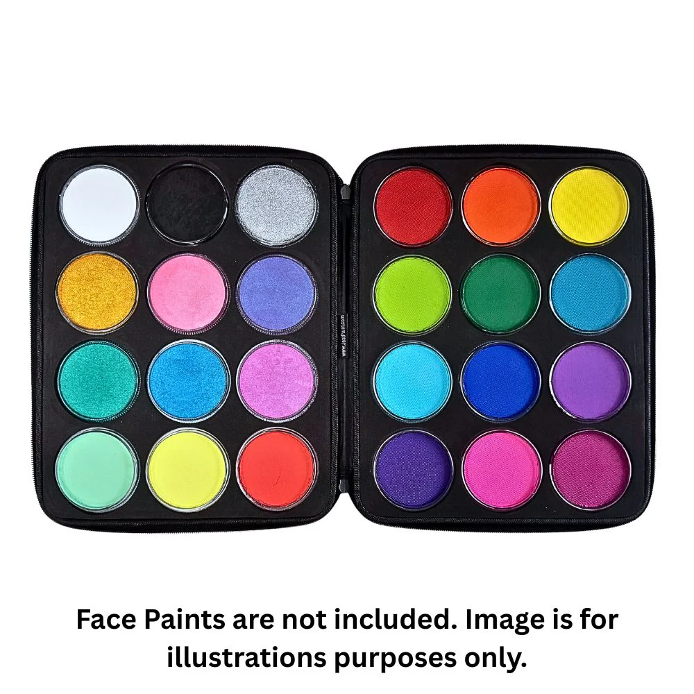 Jest Paint | Ultimate Professional Face Painting Case with Two Removable Foam Inserts - Image 6