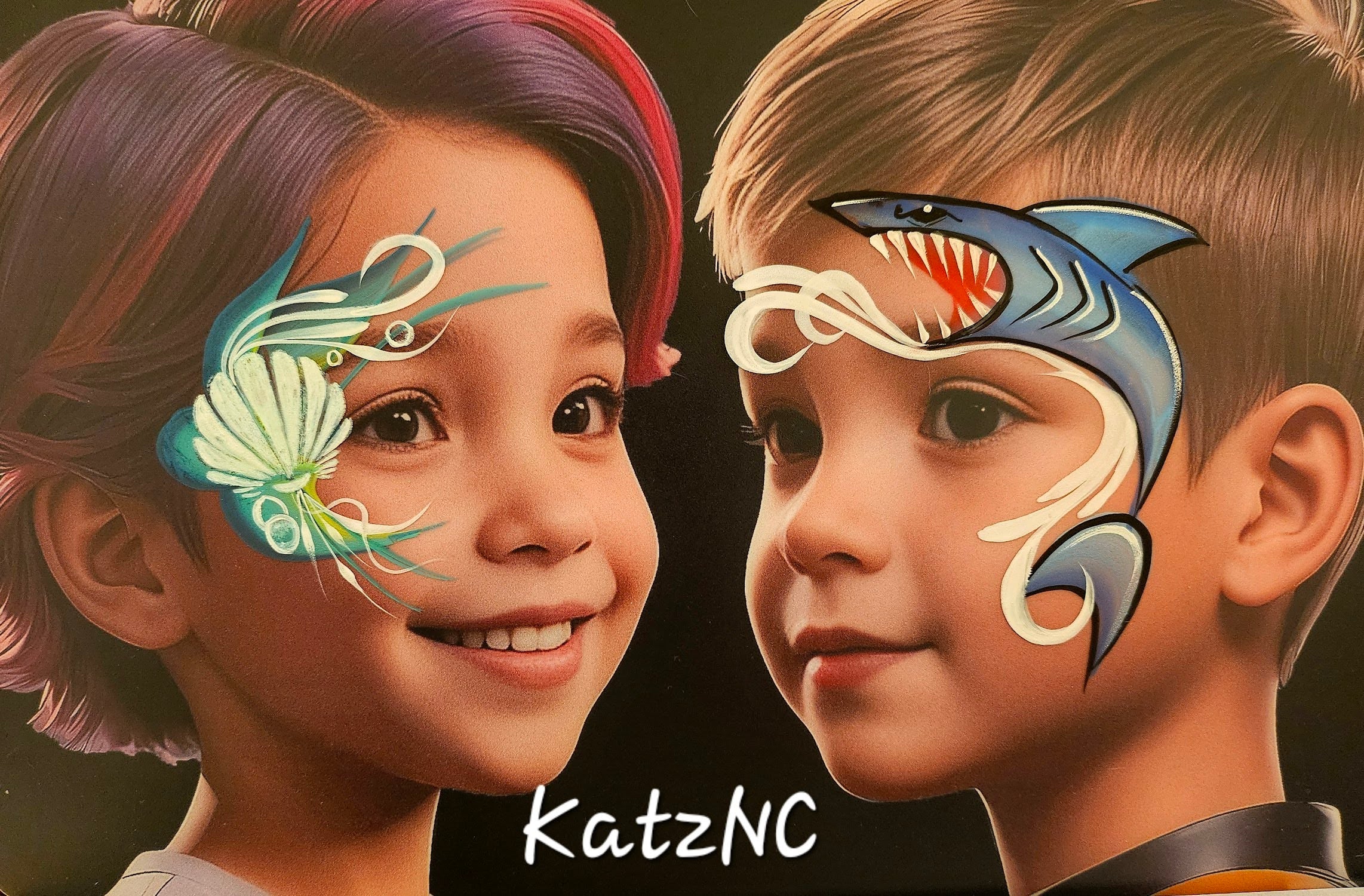 KatzNC practice board - Girl & Boy Side Profile Girl and Boy - Image 4