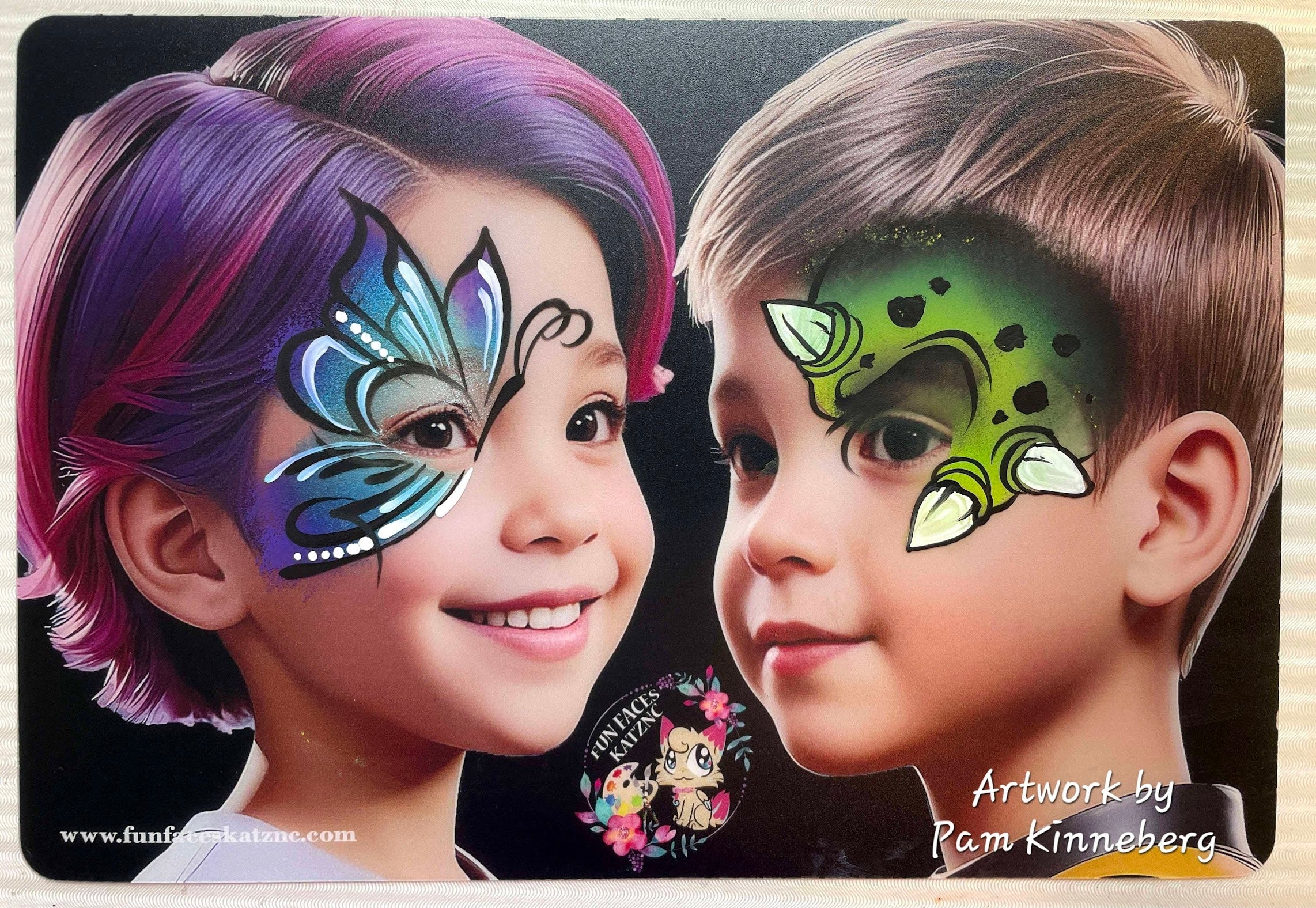 KatzNC practice board - Girl & Boy Side Profile Girl and Boy - Image 5