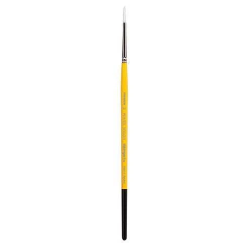 KingArt Face Painting Brush - 7950 White Nylon Collection - Round #3