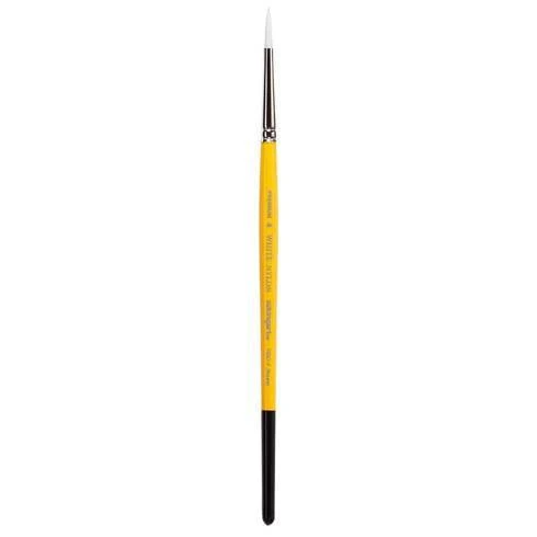 KingArt Face Painting Brush - 7950 White Nylon Collection - Round #4