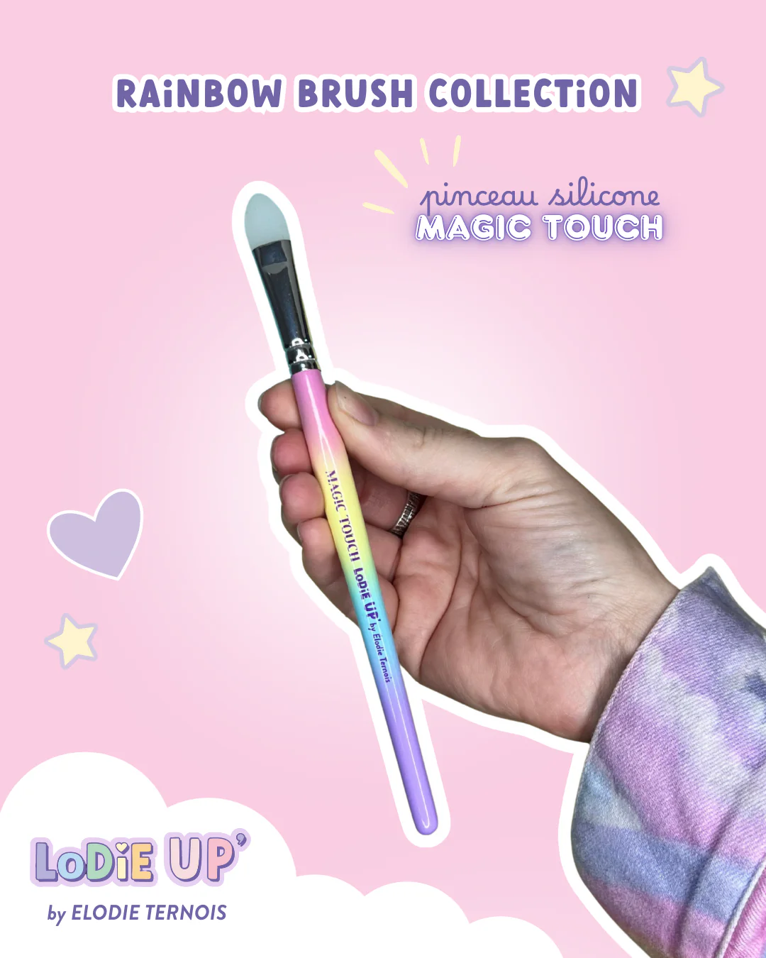 LODIE UP' - Magic Touch Silicone Brush