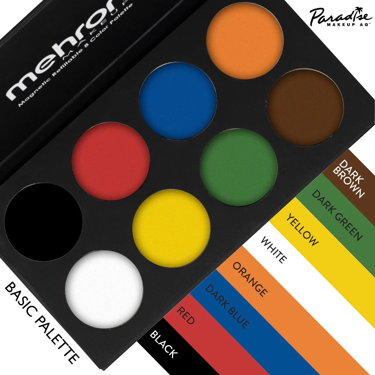 8 Color Paradise Basic Palette by Mehron - Image 3