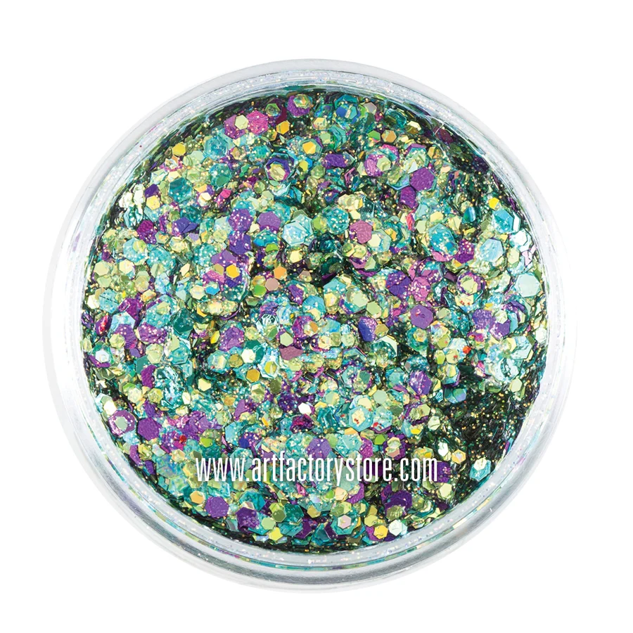 Festival Glitter Gel — Mermaid (Holographic) | Art Factory - Image 2