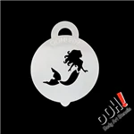 P09 Mermaid Ooh! Petite face Painting Stencil - Image 2