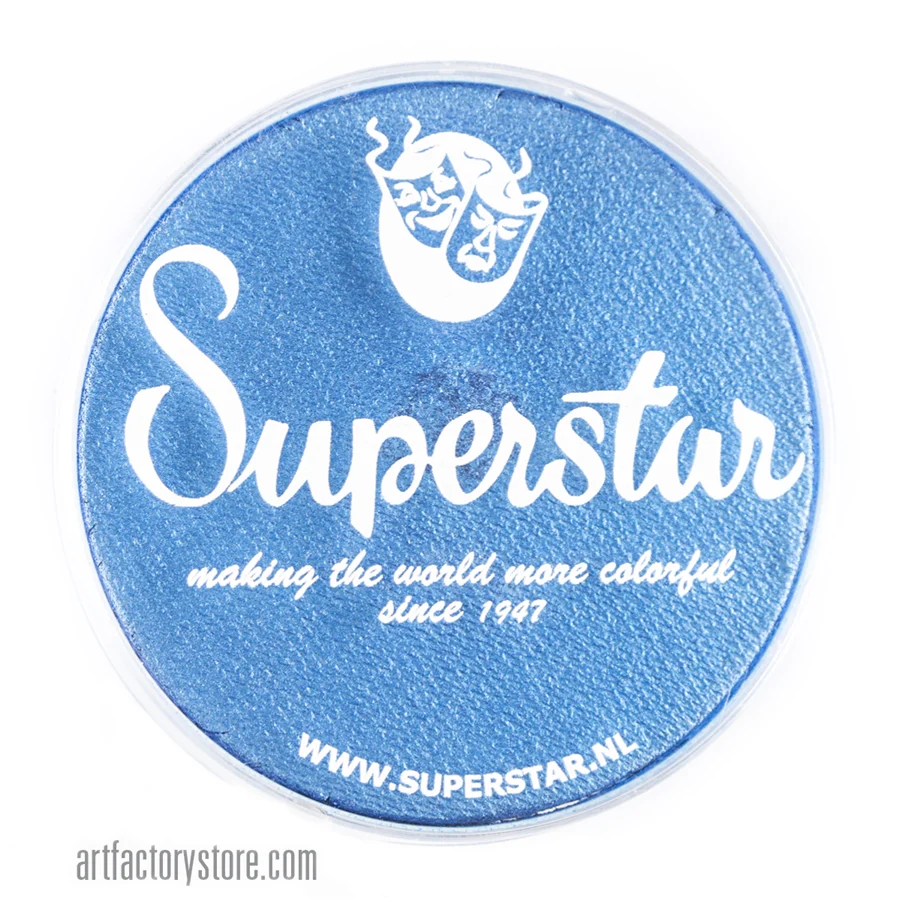 Mystic Blue Shimmer - 45gr Superstar Face Paints #137