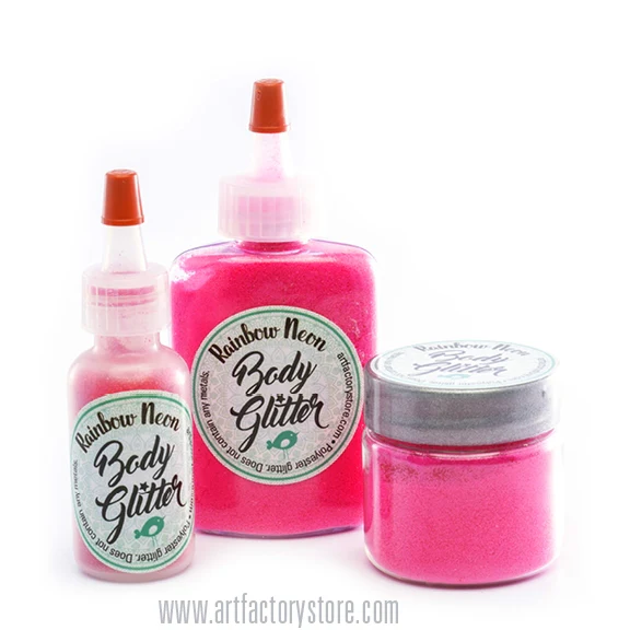 Neon Pink - Rainbow Neon Loose Glitter