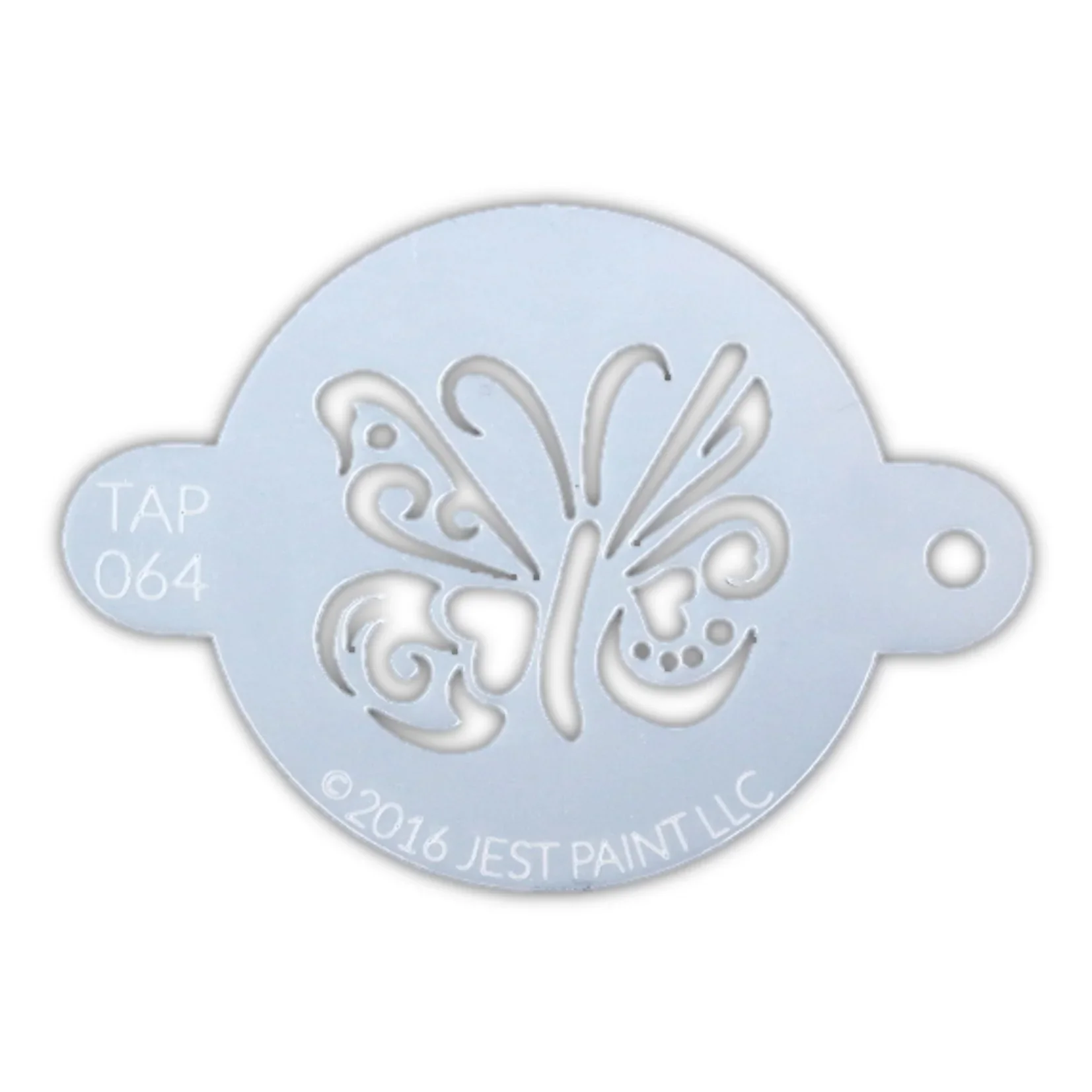 TAP64 face Painting Stencil - Ornate Butterfly