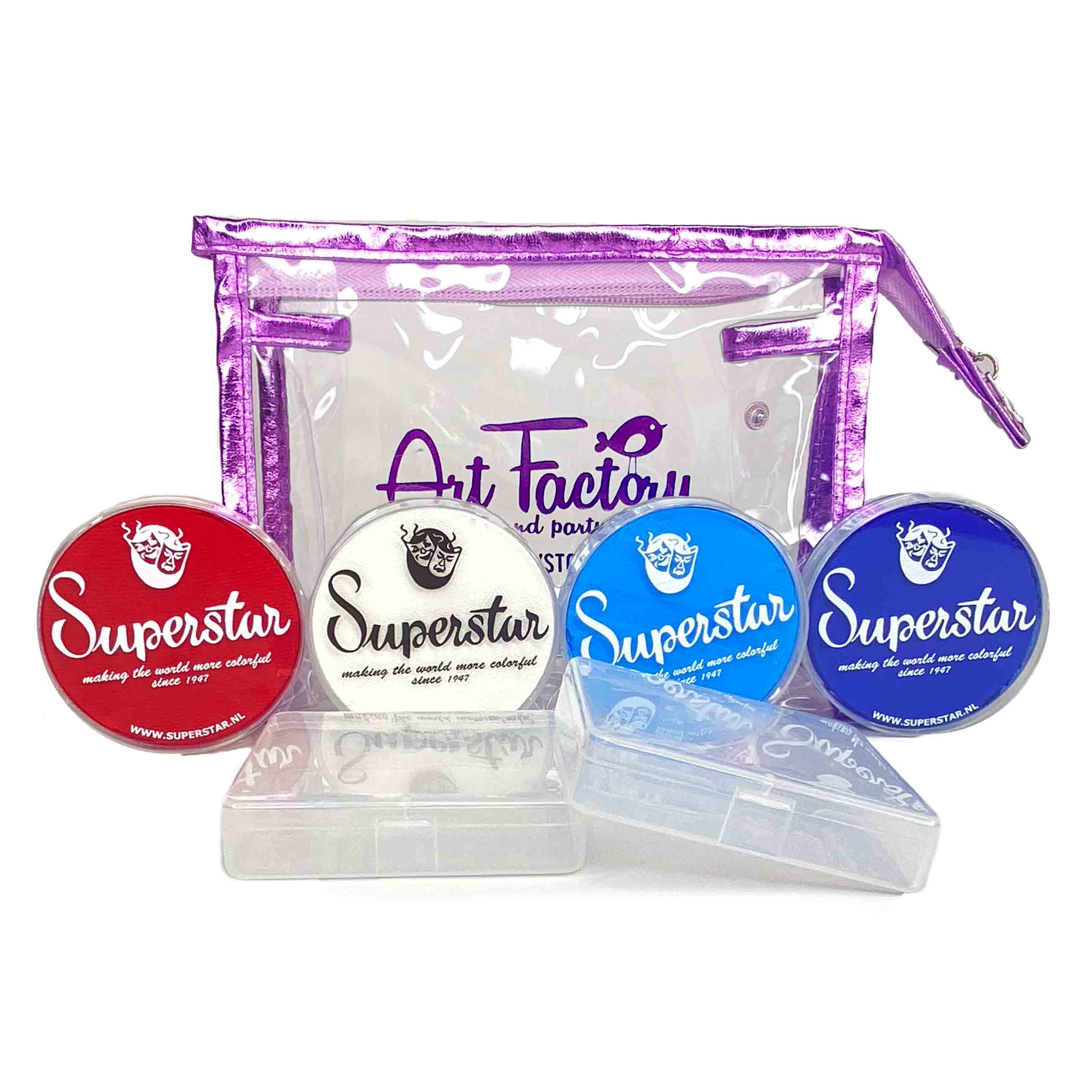 Patriotic Face Paint Kit