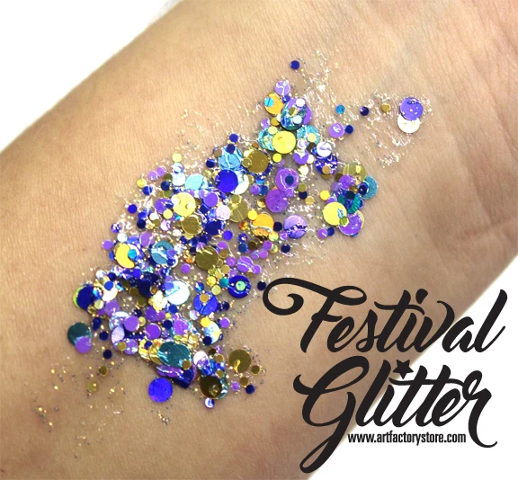 Festival Glitter Gel — Peacock | Art Factory - Image 3