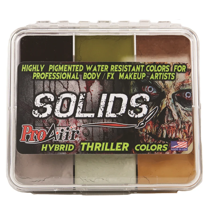 ProAiir Solids Hybrid Thriller Water Resistant Makeup Palette
