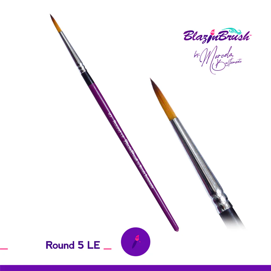 Round #5 LE- Blazin Brush by Marcela Bustamante