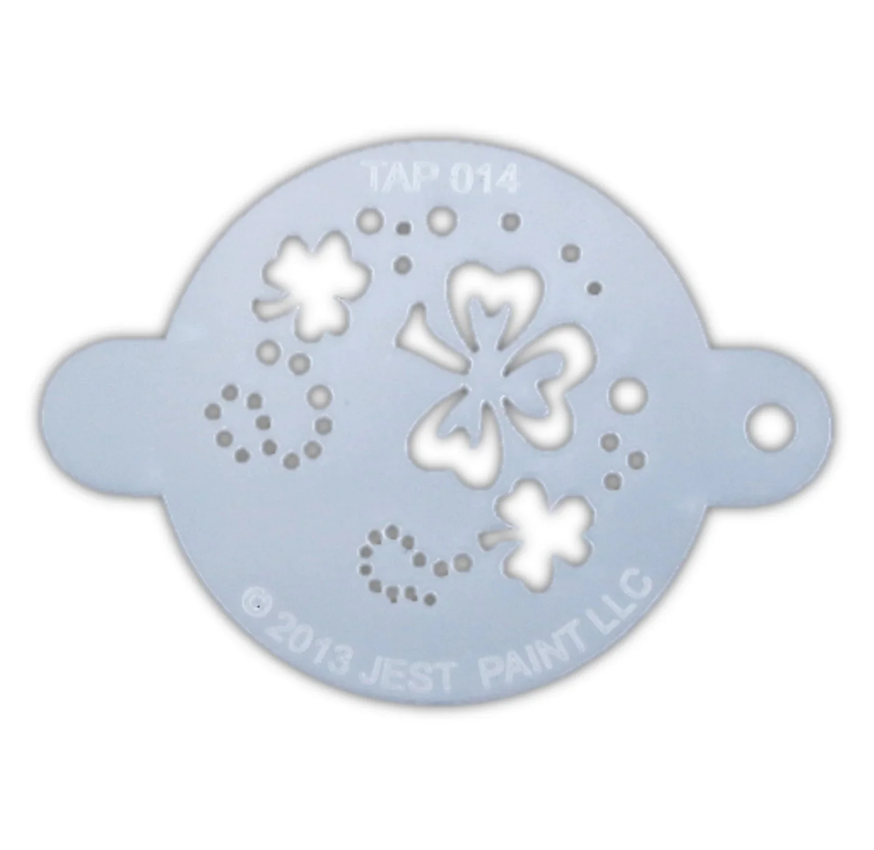 TAP14 face Painting Stencil  - Shamrock