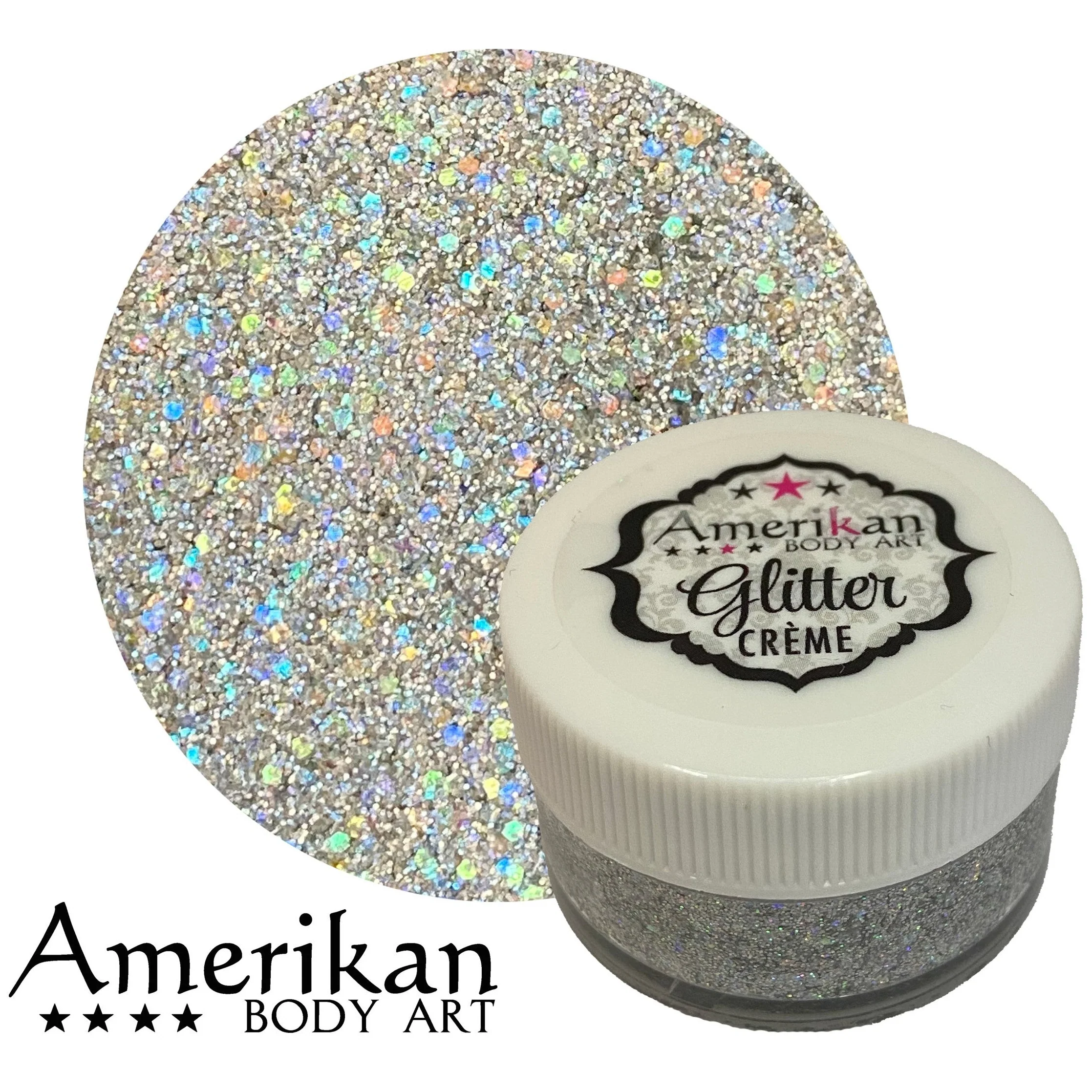 Luna Glitter Cream - 15gr Jar by Amrikan Body Art
