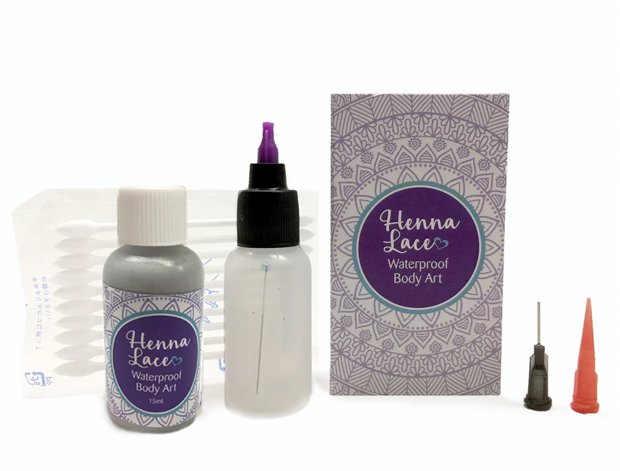 Silver Henna Lace Kit