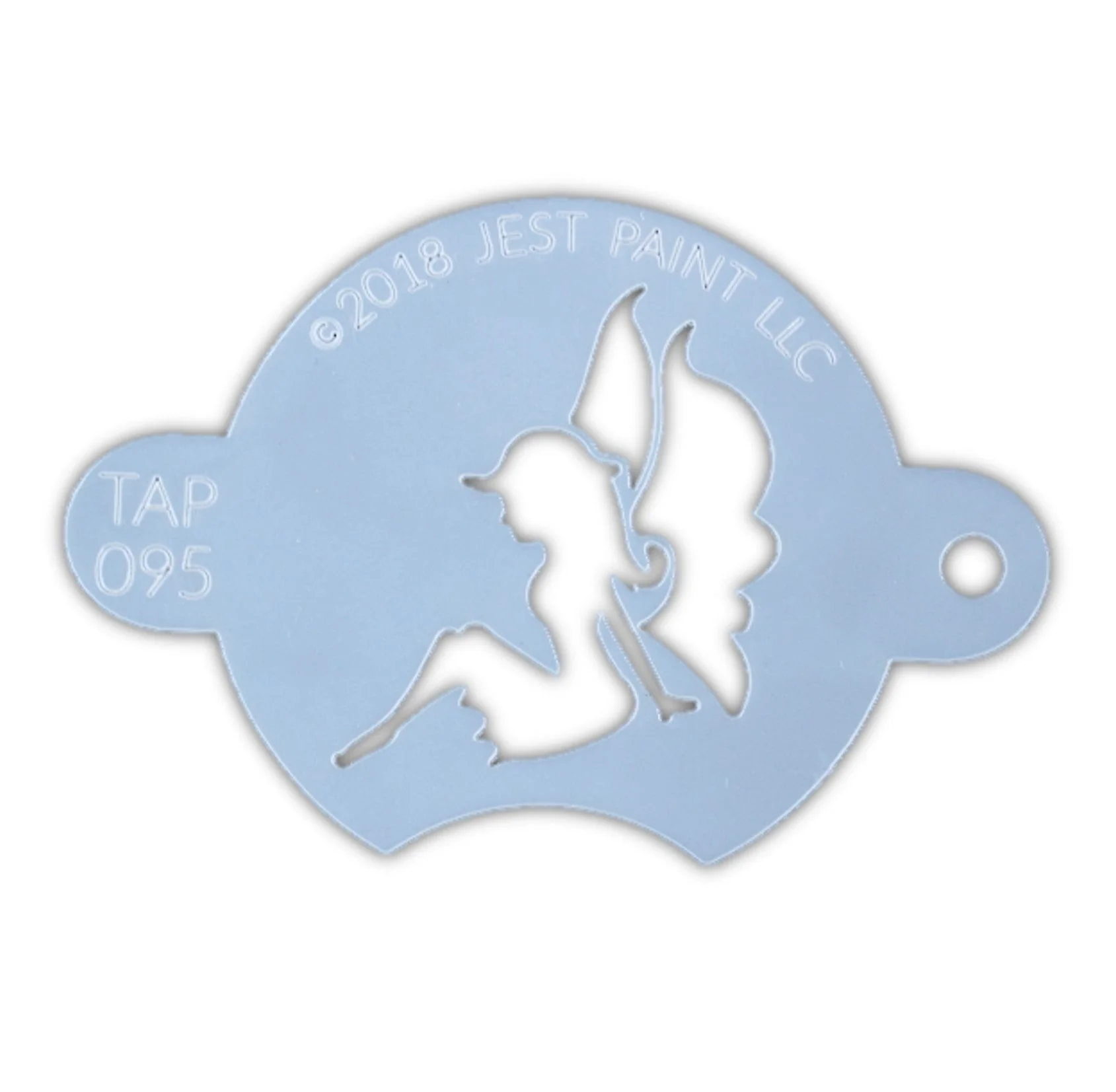 TAP95 face Painting Stencil - Sitting Sweet fairy