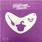 Spooky Pumpkin Boomerang Stencil by the Art Factory - Image 2