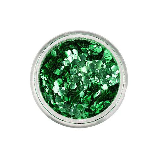 Spring Green Chunky Biodegradable Glitter by Superstar - Image 2