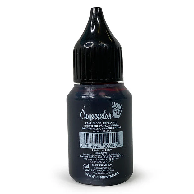 Superstar Artificial Fake Blood 20ml - Image 3