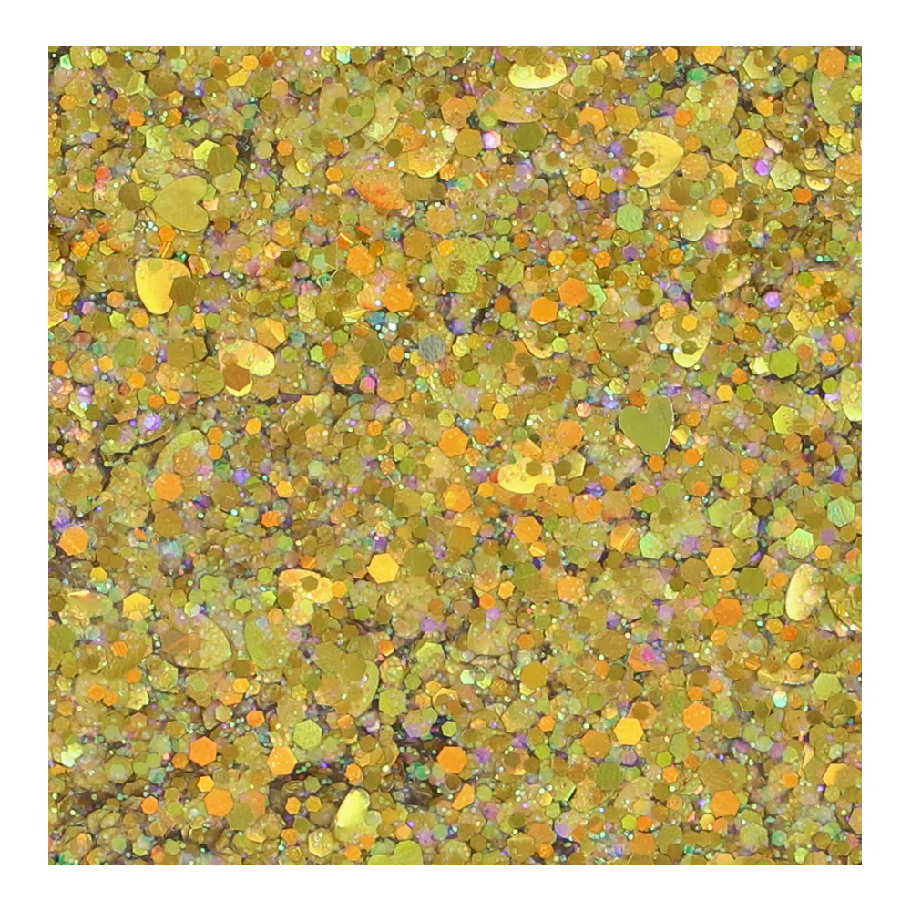 Superstar Chunky Glitter Cream - Golden Sunlight - Image 3