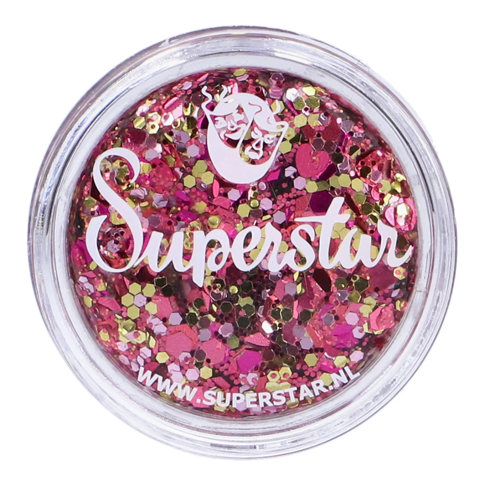 Superstar Chunky Glitter Cream - Pink Lady - Image 3