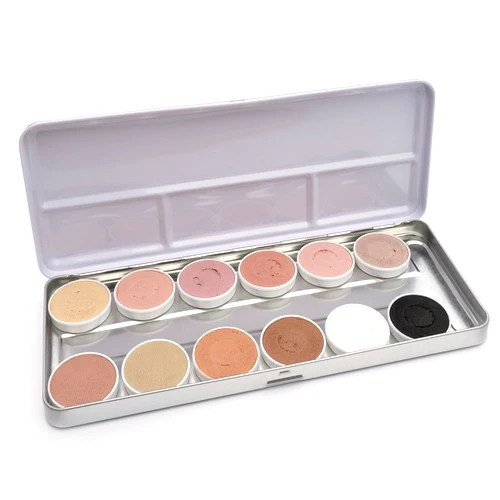 Skin Tone Colors Palette - Superstar face Paints - 12 Colors - Image 2