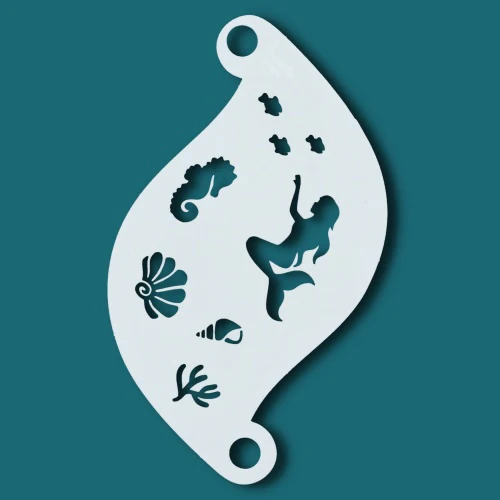 Superstar Stencil - Mermaid
