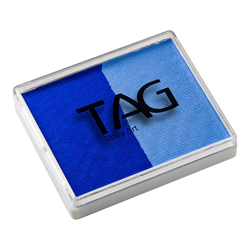 Tag face Paint Split Cake - Powder & Royal Blue - Image 3