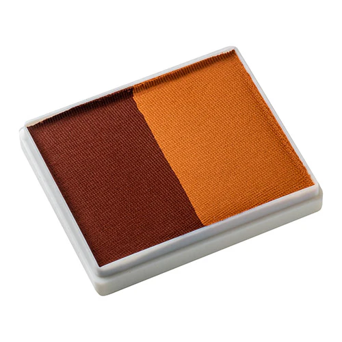Tag face Paint Split Cake - Brown & Mid Brown - Image 4