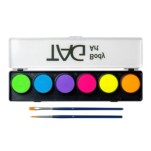 Tag Face Paint Neon Palette