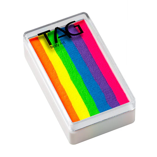 Tag Face Paint 1-stroke: Neon Rainbow - Image 3
