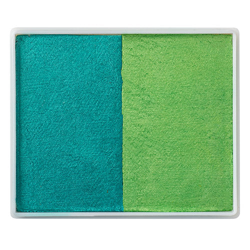 Tag face Paint Split Cake - Pearl Green & Pearl Lime - Image 2