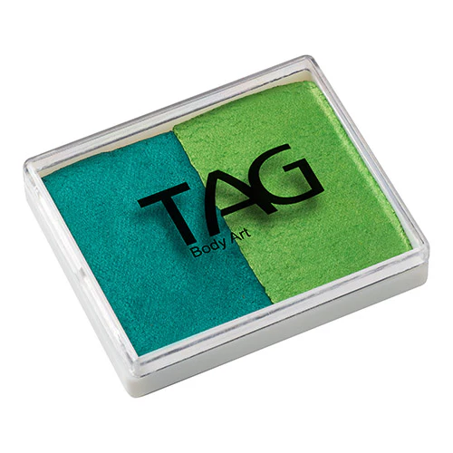 Tag face Paint Split Cake - Pearl Green & Pearl Lime - Image 3