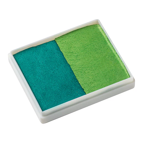 Tag face Paint Split Cake - Pearl Green & Pearl Lime - Image 4
