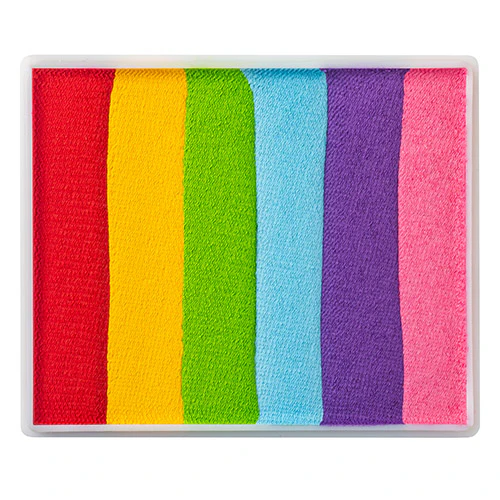 Tag Face Paint Split Cake - Regular Rainbow 50gr - Image 2