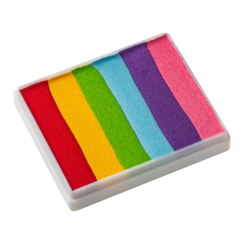 Tag Face Paint Split Cake - Regular Rainbow 50gr - Image 4