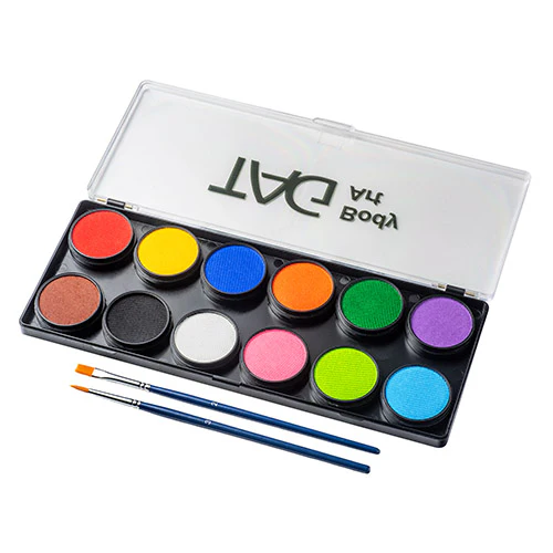 Tag Face Paint Regular 12 Color Palette - 10gr Each - Image 3