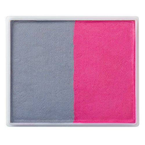Tag face Paint Split Cake - Soft Grey & Rose Pink - Image 2