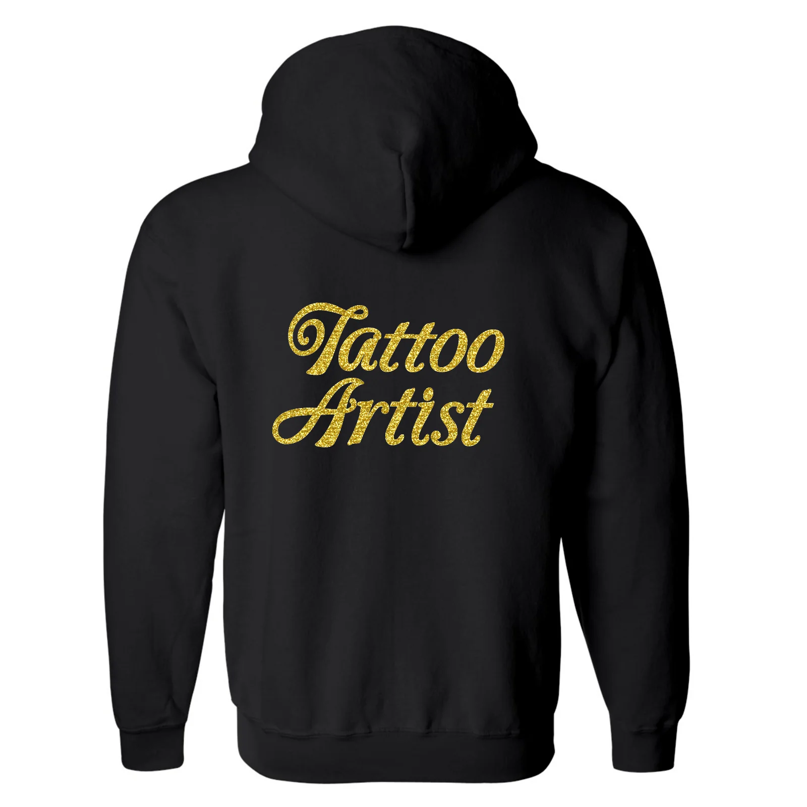 FULL-ZIP HOODED SWEATSHIRT - Tattoo Artist - Image 3