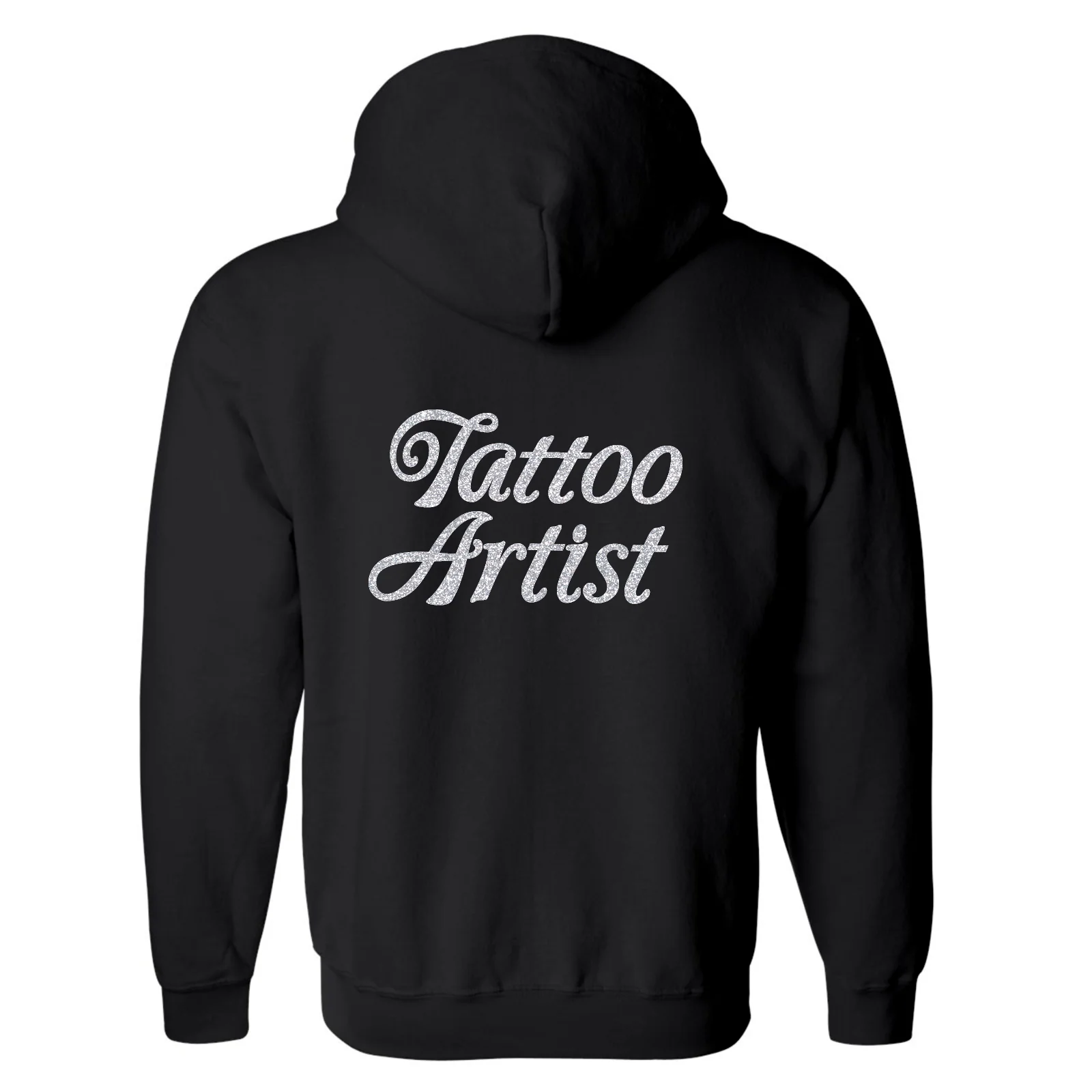 FULL-ZIP HOODED SWEATSHIRT - Tattoo Artist - Image 6